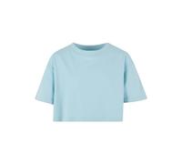 Urban Classics Girls Short Kimono tee, Camiseta Niñas, Oceanblue,