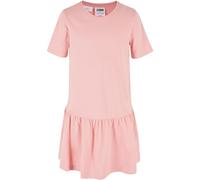 Urban Classics Girls Valance tee Dress, Vestido Niñas, Lemonadepink,