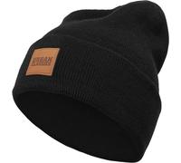 Urban Classics Gorro Leatherpatch Long Gorro Einheitsgröße