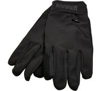 Urban Classics Guantes con dedos negro S-M negro
