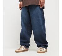 Urban Classics Heavy Ounce Baggy Fit Jeans Pantalones, New Dark Blue Washed, 34 para Hombre