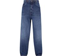 Urban Classics Heavy Ounce Baggy Fit Jeans Pantalones, New Dark Blue Washed, 22 para Hombre