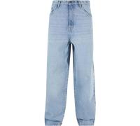 Urban Classics Heavy Ounce Baggy Fit Jeans Pantalones, New Light Blue Washed, 36W para Hombre