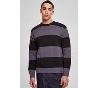 Urban Classics Heavy Oversized Striped Sweatshirt Black/darkshadow Talla: S | Jerséis Outlet | Hombre | Negro