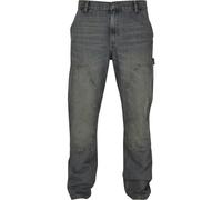Urban Classics Herren Hose Double Knee Jeans 2000 Lavado 36