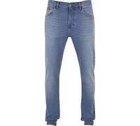 Urban Classics Herren Hose Heavy Ounce Slim Fit Jeans Nuevo Azul Claro Lavado 30