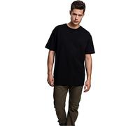 Urban Classics Camiseta de Gran Tamaño Pinstripe tee, Black, L para Hombre