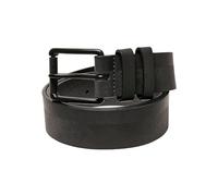 Urban Classics Imitation Leather Basic Belt Cinturón, Gris, S-M Unisex Adulto