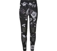 Urban Classics Infantil Chica Tech Malla Aop Leggings Kidswear Elástico Jersey