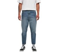 Urban Classics Jeans cónicos recortados, Middeep Blue, 30 para Hombre