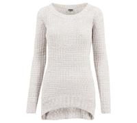 Urban Classics Ladies Sweater Ladies Long Wideneck Sweater Offwhite L