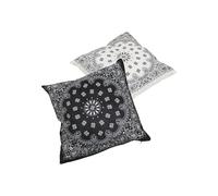 URBAN CLASSICS Juego 2 Fundas Cojines Cama Sofas, Almohadas Decorativas 45 Cm X 45 Cm, Fundas De Almohadas Del Sofá Con Estampado De Bandana