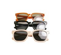 URBAN CLASSICS Juego De 3 Gafas De Sol Para Hombre Y Mujer, Gafas Retro Classic Rectangular, Patillas De Policarbonato, Protección Uv 400