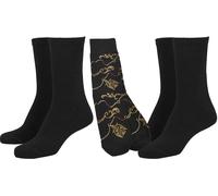 Urban Classics Juego de calcetines de lujo Negro EUR 40