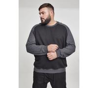 Urban Classics Jumper 2-tone Raglan Crewneck Negro/Cha S
