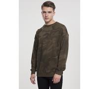Urban Classics Jumper Camo Crewneck Oliva Camuflaje M
