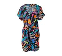 Urban Classics Ladies Short Viscose Belt Jumpsuit Camiseta, blackfruity, L De Las Mujeres