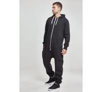 Urban Classics Jumpsuit Sweat Jumpsuit Black/White XS/S