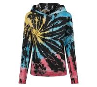 Urban Classics Sudadera azul claro / amarillo / rosa / negro, Talla S