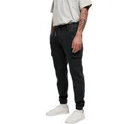Urban Classics Knitted Cargo Jogging, Pantaln Hombre, Negro (Black), 40