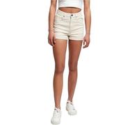 Urban Classics Ladies 5 Pocket Shorts, Pantalones Cortos Mujer, Blanco (whitesand), 27