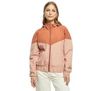 Urban Classics Ladies Arrow Windbreaker, Chaqueta Mujer, Terracotta/amber,