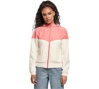 Urban Classics Ladies Arrow Windbreaker Chaqueta, Palepink/White Sand, M para Mujer