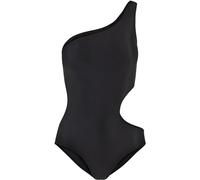 Urban Classics Ladies Asymmetric Cut out Mujer Bañador Negro