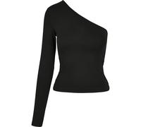 Urban Classics Tanktop de Mujer Mujer Top Atado al Cuello Negro 5XL 50% algodón, 50% Viscosa Ancho