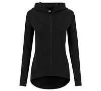 Urban Classics Ladies Athletic Interlock Zip Hoody Sudadera, Negro (Black 7), XS para Mujer