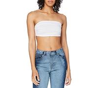 Urban Classics Ladies Bandeau - Camiseta de deporte Mujer, Blanco (White), Medium (Talla del fabricante: Medium)