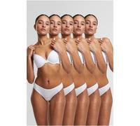 Urban Classics Ladies Basic Cotton Tanga 5-Pack TB7666C XS