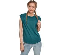 Urban Classics T-Shirt Ladies Basic Shaped tee Camiseta, Teal, 5XL para Mujer