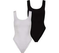 Urban Classics Ladies Body de tirantes orgánico 2-Pack TB6172A XXL