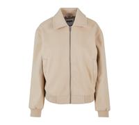 Urban Classics Ladies Boxy Jacket Warm Sand Talla: L | Chaquetas Outlet | Mujer | Marrón
