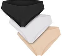 Urban Classics Ladies Briefs Ladies Lasercut Brazilian 3-Pack TB7663B L