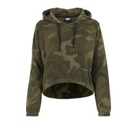 Urban Classics Ladies Camo Cropped Hoody - Sudadera con capucha Mujer