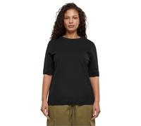 Urban Classics Ladies Classy tee Mujer Camiseta Negro M 100% algodón Regular