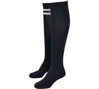 Urban Classics Ladies College 2-Pack Mujer Calcetines hasta Rodilla Azul marino EU 35-38