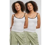 Urban Classics Ladies Contrast Basic Top 2-Pack TB7485A 5XL