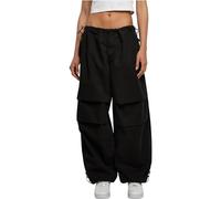 Urban Classics Ladies Cotton Parachute Pants Pantalones, Black, 3XL para Mujer