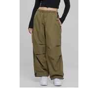 Urban Classics Ladies Cotton Parachute Pants Tiniolive Talla: XL | Pantalones rectos Outlet | Mujer |