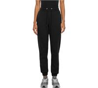 Urban Classics Ladies Cozy Sweatpants Pantalones, Black, S para Mujer