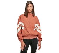 Urban Classics Ladies Crinkle Batwing Jacket Chaqueta, Terracotta/whitesand, XL para Mujer