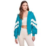 Urban Classics Ladies Crinkle Batwing Jacket Chaqueta, Watergreen/whitesand, XL para Mujer