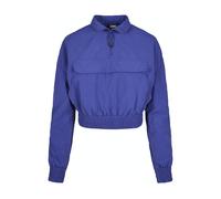 Urban Classics Ladies Cropped Crinkle Nylon Pull Over Jacket Bluepurple Talla: XL | Outlet | Mujer | Azul