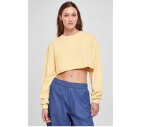 Urban Classics Ladies Cropped Flower Embroidery Terry Crewneck Vintagesun Talla: XL | Outlet | Mujer |