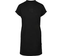 Urban Classics Ladies Dress Ladies Cut On Sleeve Printed Tee Dress Negro/Negro XS