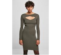 Urban Classics Ladies Cut Out Dress Olive Talla: XXL | Mini Vestidos Outlet | Mujer | Verde