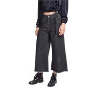 Urban Classics Ladies Denim Culotte Pantalones, Negro (Black Washed 00709), W28 (Talla del Fabricante: Medium) para Mujer